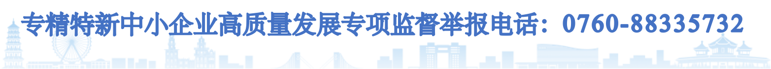 專精特新中小企業(yè)高質(zhì)量發(fā)展專項(xiàng)監(jiān)督舉報(bào)